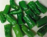 ししとうと豚肉の巻き巻きフライ！作り方1写真