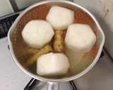 クリーム煮(とり,ごぼう).白ワイン作り方4写真