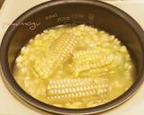 芯も一緒に♪とうもろこしご飯作り方3写真