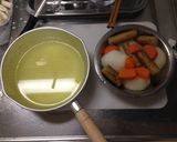 クリーム煮(とり,ごぼう).白ワイン作り方5写真