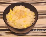 芯も一緒に♪とうもろこしご飯作り方5写真
