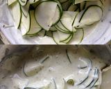 夏野菜★ズッキーニのヨーグルトサラダ作り方3写真