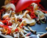 小松菜と豚肉のカレー醤油炒め作り方3写真