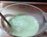 夏休み✿親子で作ろう♬お茶ムース風ゼリー作り方3写真
