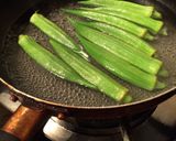 オクラの茹で方作り方1写真