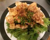 既製品で簡単サクサク油淋鶏（唐揚げ+酢）作り方13写真