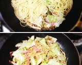 牡蠣の燻製缶で♬簡単彩りパスタ♡作り方3写真