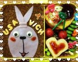 簡単！ウサビッチ☆キャラ弁・そぼろ作り方4写真