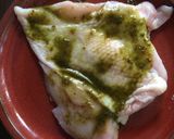 簡単！鶏ハム バジル味作り方3写真