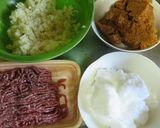肉味噌作り方1写真