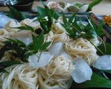 涼しげ☆そうめんの盛り付け作り方5写真