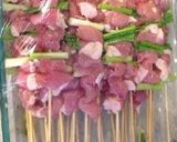 豚トロ風串焼きバーベキュー作り方7写真