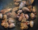 鳥レバーニラ玉~ニンニク味噌ダレ~作り方3写真