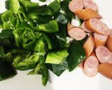 ウィンナーとピーマンの塩炒め作り方1写真