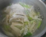 餃子スープ・夏風味作り方6写真