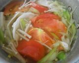 餃子スープ・夏風味作り方7写真