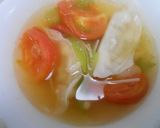 餃子スープ・夏風味作り方8写真