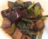 *なすと小松菜の簡単中華煮込み*作り方3写真