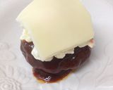 ポテサラハンバーグ丼作り方3写真