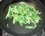 ベーコンと夏野菜いっぱいパスタ作り方1写真