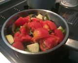 さっぱり蒸夏野菜アンチョビそうめん作り方4写真