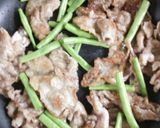 簡単、豚とインゲンのスタミナ炒め作り方4写真