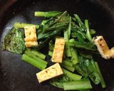 お弁当の一品 小松菜の炒め物作り方3写真