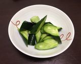 きゅうりとミニトマトのお手軽サラダ作り方1写真