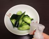 きゅうりとミニトマトのお手軽サラダ作り方2写真