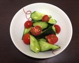 きゅうりとミニトマトのお手軽サラダ作り方3写真