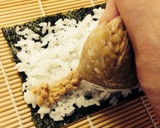 納豆巻き☆納豆をキレイにのせる方法☆作り方3写真