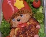 森の小人モンチッチ☆キャラ弁作り方14写真