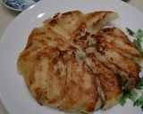 さっぱり★豚肉とホタテの羽つき餃子作り方12写真