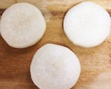 甘から♪ ガリバタ大根ステーキW大根♪作り方1写真