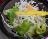 ５分で出来る☆がっつく♪サラダビーフ丼♪作り方3写真