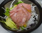 ５分で出来る☆がっつく♪サラダビーフ丼♪作り方4写真