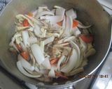 根菜のお味噌汁、味噌がミソ！作り方2写真