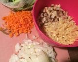 乾麺うどんでジャージャー麺作り方1写真
