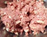 絶品、ニンニク風味のハンバーグ作り方1写真