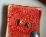 満足度イケてます！トマトの トースト作り方2写真