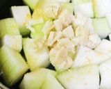 冬瓜とホタテの含め煮作り方5写真