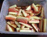 サラダみたい☆スイカの皮とバルサミコ酢☆作り方1写真