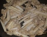 豚肉と長いもの味噌炒め✲*作り方4写真