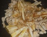 豚肉と長いもの味噌炒め✲*作り方5写真