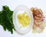 夏にさっぱり！焼きなす☆薬味ぽん酢がけ作り方1写真