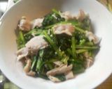 豚バラ肉と小松菜の塩だれ炒め作り方8写真