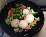 クリーム煮(とり,ごぼう).白ワイン作り方21写真