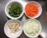 ゴーヤのかき揚げ わた入り作り方3写真