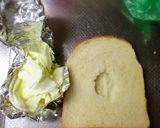 半熟卵を囲むキャベツ&ベーコントースト☆作り方1写真