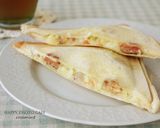 焼き鳥とキャベツのホットサンド作り方8写真